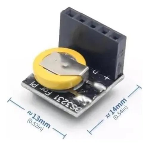 Por 7und Modulo Ds3231 Mini Reloj Rtc Con Pila Bateria Ardui