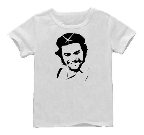 Remera Blanca Che Guevara Art#18