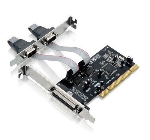 Placa Pci Multiserial 2 Porta Serial E 1 Paralela