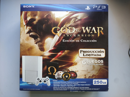 Playstation 3 God Of War Ascension Y Figura De Colección