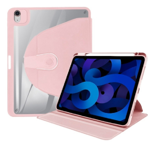 Forro Smart Case 360 Para iPad 7/8/9 10.2 Gen Espacio Pencil