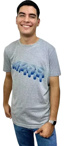 comprar Playera Hugo Boss Tee Logo Gris Algodon Hombre - Original
