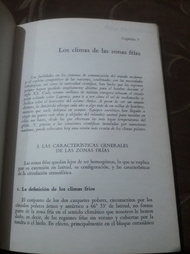 Libro Climatologia Georges Viers (Usado)