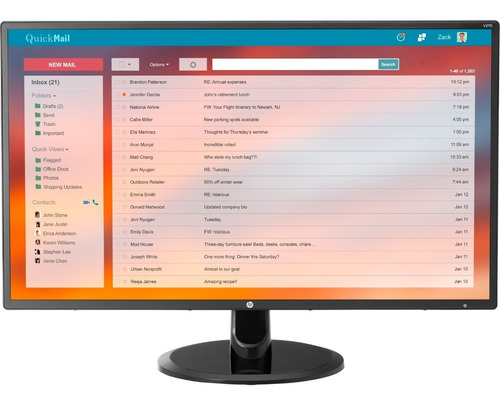 Monitor Hp V270 27 Pulgadas Full Hd 1080p Ips Hdmi 5ms 60hz