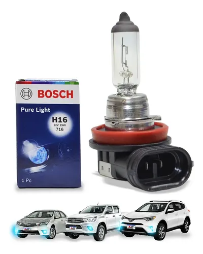 Lampada H16 Original 19w Milha Corolla Hilux Etios Sandero
