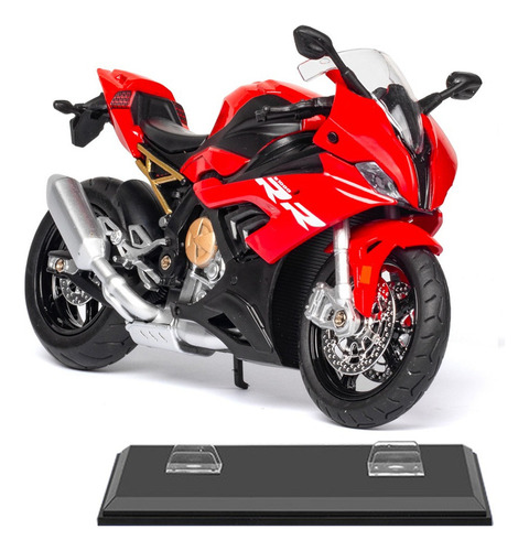 Bmw S1000rr Superbike Miniatura Metal Carreras Motos 1/12