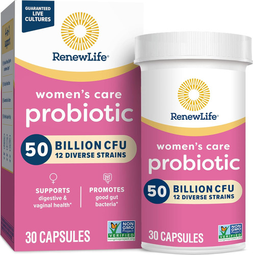 Probioticos Mujeres Renew Life Inmune Y Vaginal 30 Capsulas