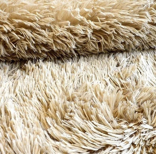 Imagen 3 de 4 de Alfombra Living Habitación Pie De Cama 100x150 Peluda - Lima