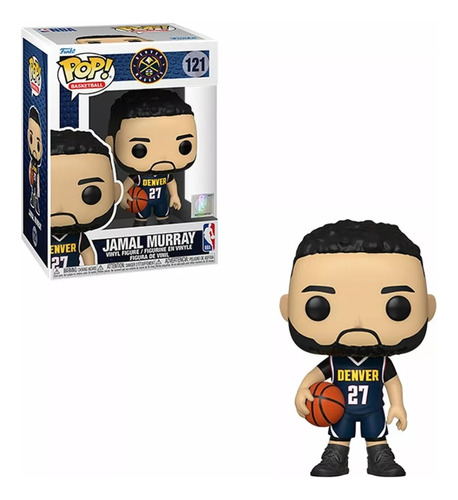 Funko Pop Jamal Murray #121 Nba Denver Nuggets