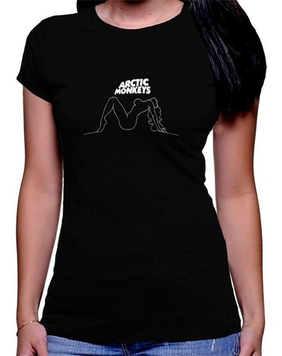 Camiseta Premium Dtg Rock Estampada Arctic Monkeys