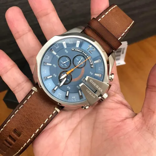 Reloj Diesel Mega Chief Para Hombre Cronógrafo Original