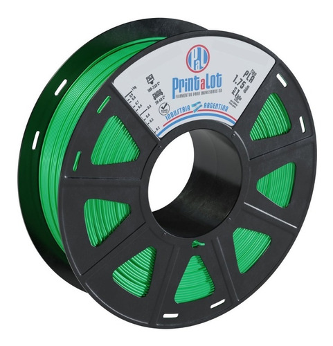 Filamento Pla Printalot Verde Ninja 1kg 1.75mm Vitofeli
