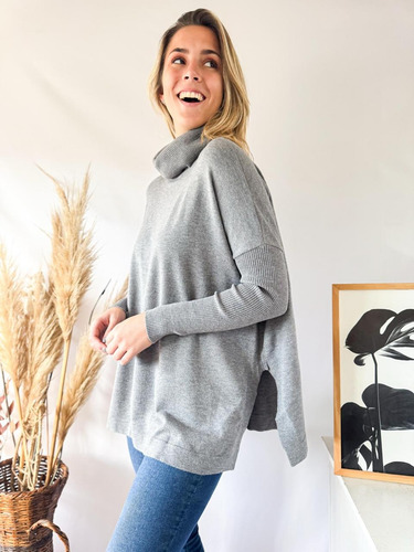 Poleron Sweater Lulyna Oversize Mujer Bremer