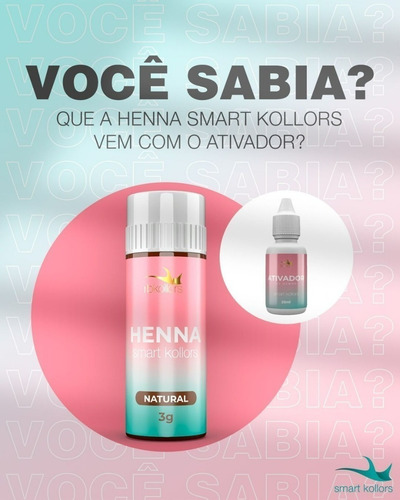 Promoção Rb Kollors - Henna P/ Sobrancelha 3 Und