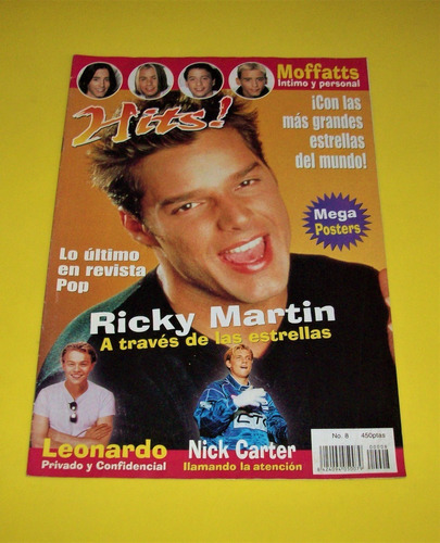 Ricky Martin Revista Hits Spice Girls Leonardo Dicaprio Bsb 