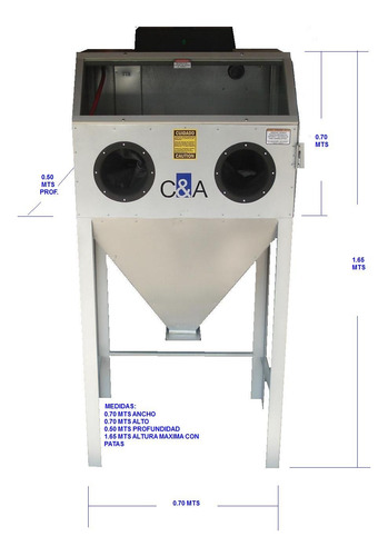 Fabricacion De Cabinas Y Tolvas Para Sandblasting C & A