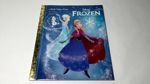 Disney Libro - Frozen Little Golden Book - Anna Elsa 