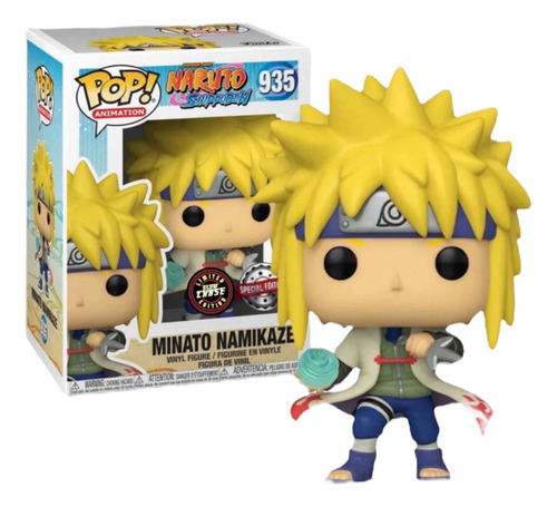 Funko Pop Minato Namikaze Chase #935 Naruto Aaa Exclusive