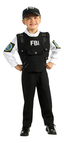 Rubie S Young Heroes Fbi Agent Costume