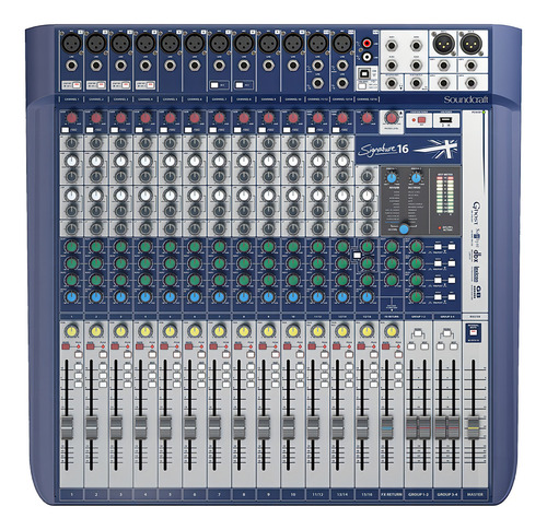 Consola Soundcraft Signature 22 De Mezcla 110v