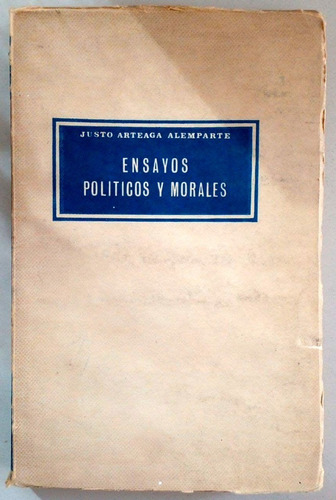 Visión De Ercilla Y Otros Ensayos Alfonso Bulnes 1970