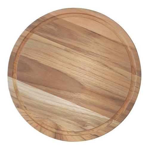 Plato Para Asado Redondo De Madera 26 Cm Tramontina Samihome