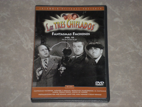 Los Tres Chiflados-fantasmas Fachosos Vol.3 -dvd 6 Capitulos