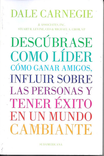 Libro Descúbrase Como Líder - Dale Carnegie