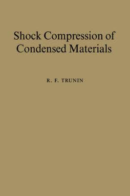 Libro Shock Compression Of Condensed Materials - R. F. Tr...