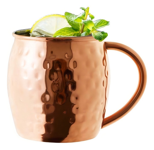 Caneca Para Drinks Moscow Mule Inox Bronze - Mimo Style