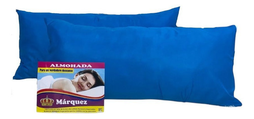 Par De Almohadas King Size Azul