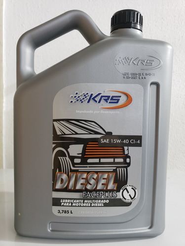 Aceite Diesel Sae 15w40 Cl-4 - Krs