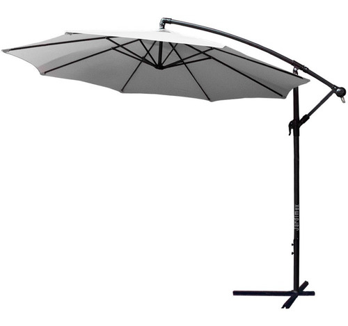 Parasol Sombrilla 3 M Soporte Pedestal Jardin Playa Patio