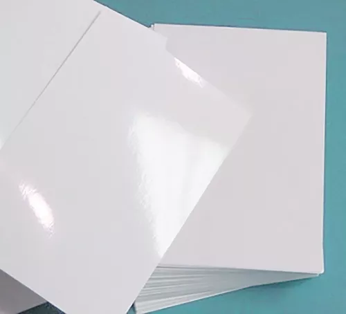 Papel Fotografico A4. 200 Gramos. Paquete de 20 Hojas. Blanco