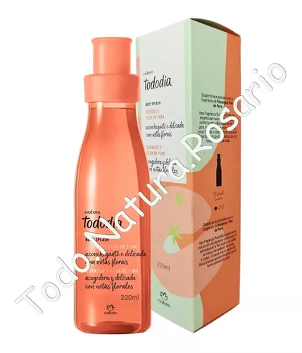 Natura Tododia Body Splash Durazno Y Flor De Pera 200ml