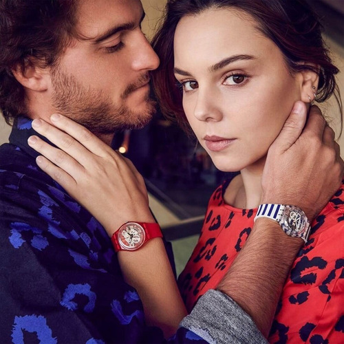 Relógio Swatch Rosso Bianco Gr178