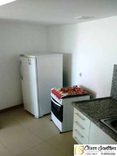 Imagem 3 de 9 de Apartamento 1/4 Frente Mar | Pituba Privilege - Ap01072 - 34988366