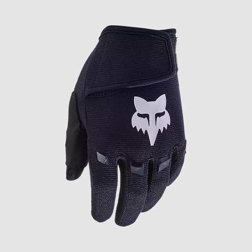 Guantes Moto Infantil Dirtpaw Negro/blanco Fox Color Negro Talla S