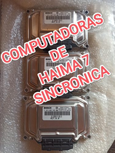 Computadora Original Haima7 (nueva) Sincronica