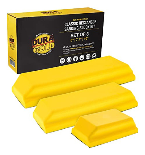 Kit De Lijado Manual Dura-gold Series Pro, 3 Bloques, 5 Cone