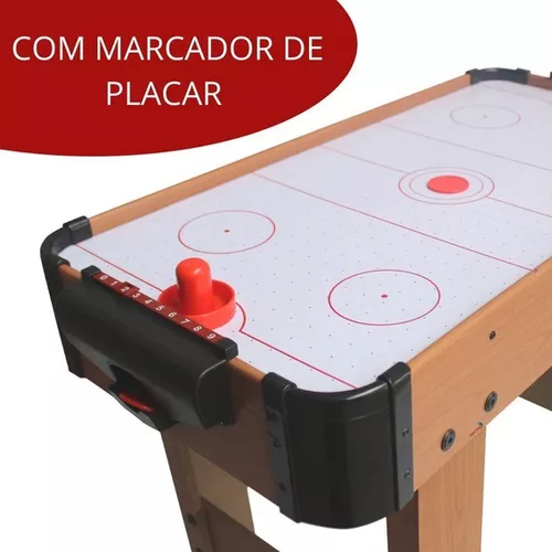 Mesa Air Game Hoquei MDF 69x36,5x64,5cm BW115 Importway - Mesa Air