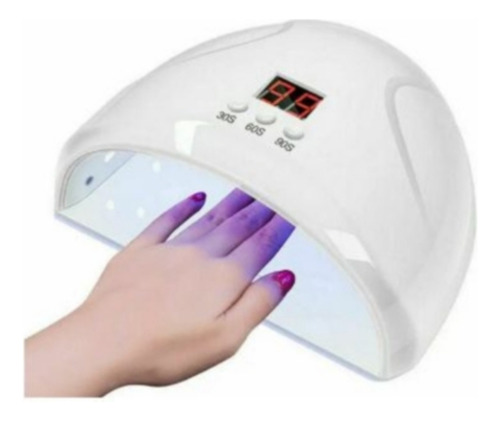 Kit 2 En 1 Manicura Secador De Uñas Led Set Limpieza