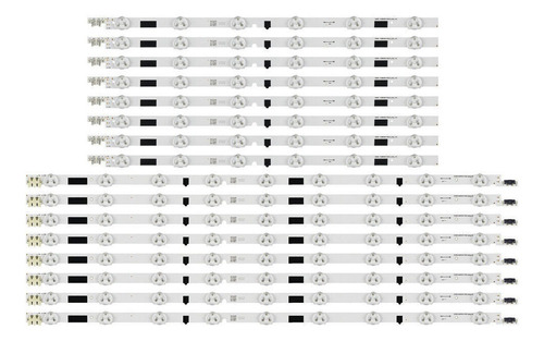 Kit 16 Barras Led Tv Un46f5500 Un46f6100 Un46f5200 Un46f6400