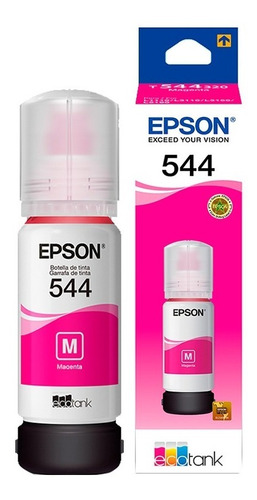 Imagen 2 de 2 de Tinta Epson Original 544 Magenta Ecotank L3110 L3150 L5190