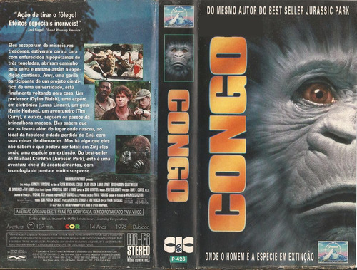Vhs - Congo - Dylan Walsh