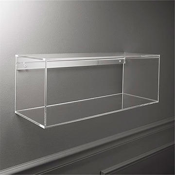 Imagem 2 de 3 de Nicho De Parede Retangular Em Acrílico 100 X 25 X 20