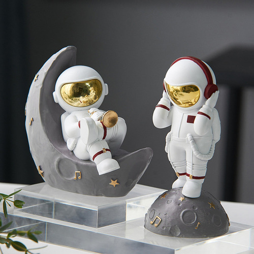 Figuras De Astronauta Los 7.5x7.5x15.5cm