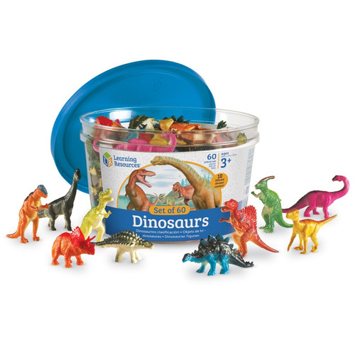 Set De 60 Dinosaurios Para Contar Learning Resources