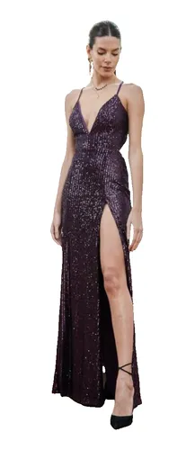 Vestidos De Fiesta Violeta MercadoLibre