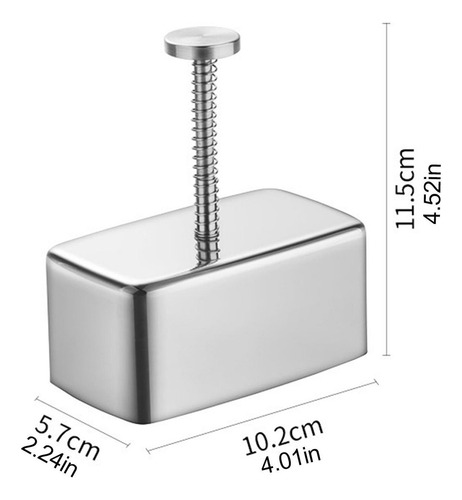 . Molde De Bola De Arroz Moldes De Acero Inoxidable Kit De